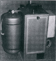 Sand blasting marking machine